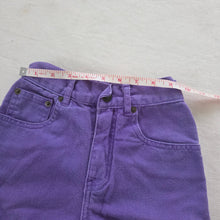 Load image into Gallery viewer, Vintage Purple Jean Shorts 5t
