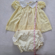 Load image into Gallery viewer, Vintage Nannette Yellow Dress Bundle 12 months
