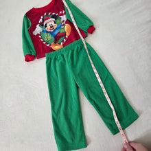 Load image into Gallery viewer, Disney Mickey Mouse Christmas PJs 24 months
