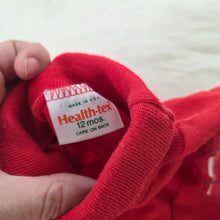 Load image into Gallery viewer, Vintage Healthtex Airplane Red Bundle 6-9 months
