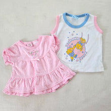 Load image into Gallery viewer, Vintage Baby Girl Shirt Bundle 6 months
