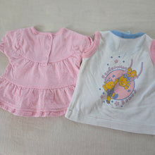 Load image into Gallery viewer, Vintage Baby Girl Shirt Bundle 6 months
