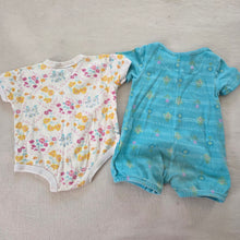 Load image into Gallery viewer, Vintage Floral Rompers 3 months
