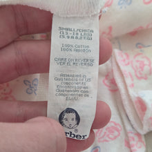 Load image into Gallery viewer, Vintage Bunny Floral Romper + Shirt Set 0-3 months
