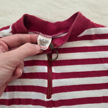 Load image into Gallery viewer, Vintage Maroon Striped Shirt 4t
