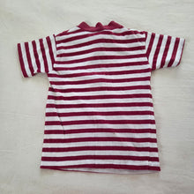 Load image into Gallery viewer, Vintage Maroon Striped Shirt 4t
