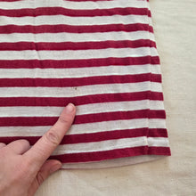 Load image into Gallery viewer, Vintage Maroon Striped Shirt 4t
