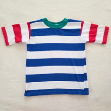 Load image into Gallery viewer, Vintage Primary Striped Tee 4t
