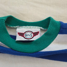 Load image into Gallery viewer, Vintage Primary Striped Tee 4t
