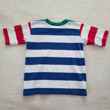 Load image into Gallery viewer, Vintage Primary Striped Tee 4t
