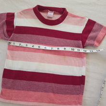 Load image into Gallery viewer, Vintage Donmoor Reddish Striped Shirt 3t
