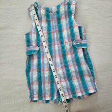 Load image into Gallery viewer, Vintage Imp Originals Colorful Plaid Jon Jon 12-18 months
