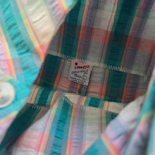Load image into Gallery viewer, Vintage Imp Originals Colorful Plaid Jon Jon 12-18 months
