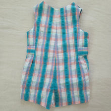 Load image into Gallery viewer, Vintage Imp Originals Colorful Plaid Jon Jon 12-18 months
