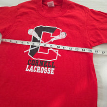 Load image into Gallery viewer, Vintage Cornell Lacrosse Tee kids 10/12
