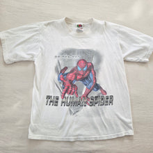 Load image into Gallery viewer, Vintage Spiderman Human Spider Tee kids 10/12
