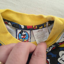 Load image into Gallery viewer, Vintage Mickey Mouse Shortalls Set 3t/4t
