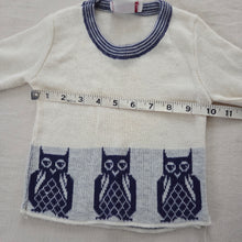 Load image into Gallery viewer, Vintage Owl Knit Long Sleeve 18-24 months
