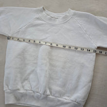 Load image into Gallery viewer, Vintage Blank White Reglan Crewneck 5t/6
