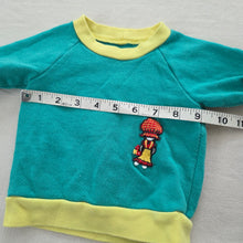 Load image into Gallery viewer, Vintage Green + Yellow Girl Patch Long Sleeve 3 months
