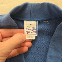 Load image into Gallery viewer, Vintage 100% Cotton Blue Cardigan 4t

