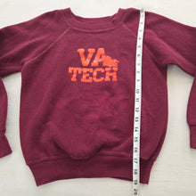 Load image into Gallery viewer, Vintage Virginia Tech Raglan Crewneck kids 8
