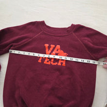 Load image into Gallery viewer, Vintage Virginia Tech Raglan Crewneck kids 8
