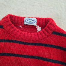 Load image into Gallery viewer, Vintage Izod Lacoste Striped Knit Sweater 3t
