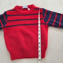 Load image into Gallery viewer, Vintage Izod Lacoste Striped Knit Sweater 3t
