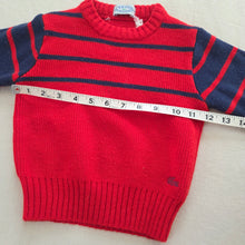 Load image into Gallery viewer, Vintage Izod Lacoste Striped Knit Sweater 3t
