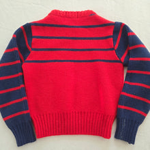 Load image into Gallery viewer, Vintage Izod Lacoste Striped Knit Sweater 3t
