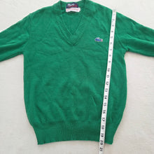 Load image into Gallery viewer, Vintage Izod Lacoste Green Knit Sweater kids 12/14
