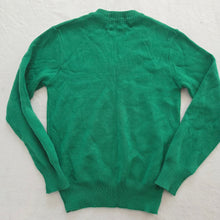 Load image into Gallery viewer, Vintage Izod Lacoste Green Knit Sweater kids 12/14
