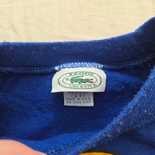 Load image into Gallery viewer, Vintage Izod Lacoste Blue Crewneck 3t
