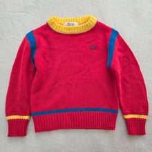 Load image into Gallery viewer, Vintage Izod Lacoste Color Block Knit Sweater 3t

