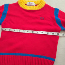 Load image into Gallery viewer, Vintage Izod Lacoste Color Block Knit Sweater 3t
