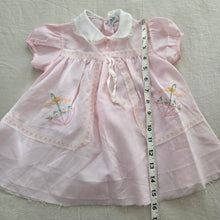Load image into Gallery viewer, Vintage Mayfair Umbrella Embroidered Dress 12-18 months *flaw
