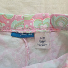 Load image into Gallery viewer, Vintage Heart Snail Capri Pants 3t

