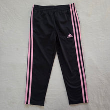 Load image into Gallery viewer, Adidas Pink/Black Track Pants 5t
