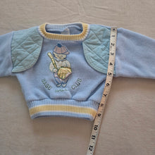 Load image into Gallery viewer, Vintage Baseball Club Pastel Sweater 3 months
