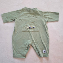 Load image into Gallery viewer, Vintage Train Embroidered Slouchy Bodysuit 0-3 months
