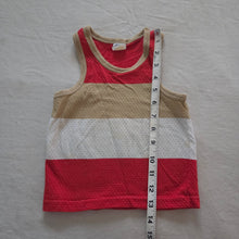 Load image into Gallery viewer, Vintage 80s Striped Tank Top 2t/3t
