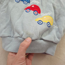Load image into Gallery viewer, Vintage Colorful Cars Sweater 12-18 months
