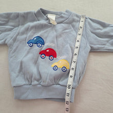 Load image into Gallery viewer, Vintage Colorful Cars Sweater 12-18 months
