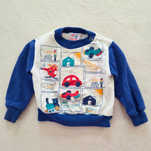 Load image into Gallery viewer, Vintage Transportation Sweater Shirt 12 months
