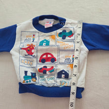 Load image into Gallery viewer, Vintage Transportation Sweater Shirt 12 months
