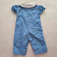 Load image into Gallery viewer, Vintage Cars Girly Blue Pantsuit 3-6 months
