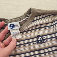 Load image into Gallery viewer, Vintage Neutral Striped Tee 5t/6
