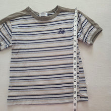 Load image into Gallery viewer, Vintage Neutral Striped Tee 5t/6
