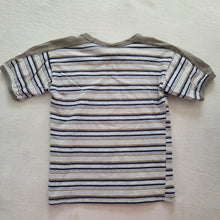 Load image into Gallery viewer, Vintage Neutral Striped Tee 5t/6
